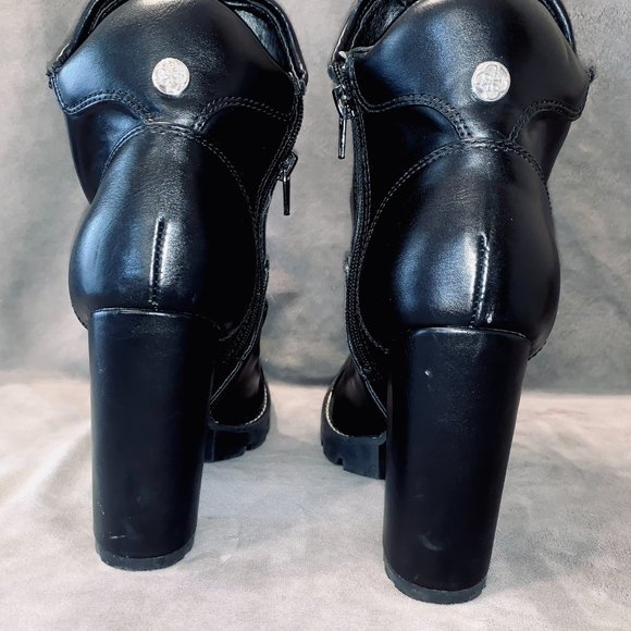 Guess Boots - Black Leather - Picture 3 of 3
